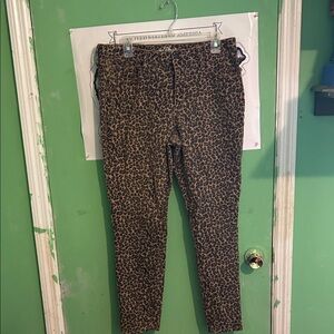 Universal Thread Leopard Print Skinny Jeans